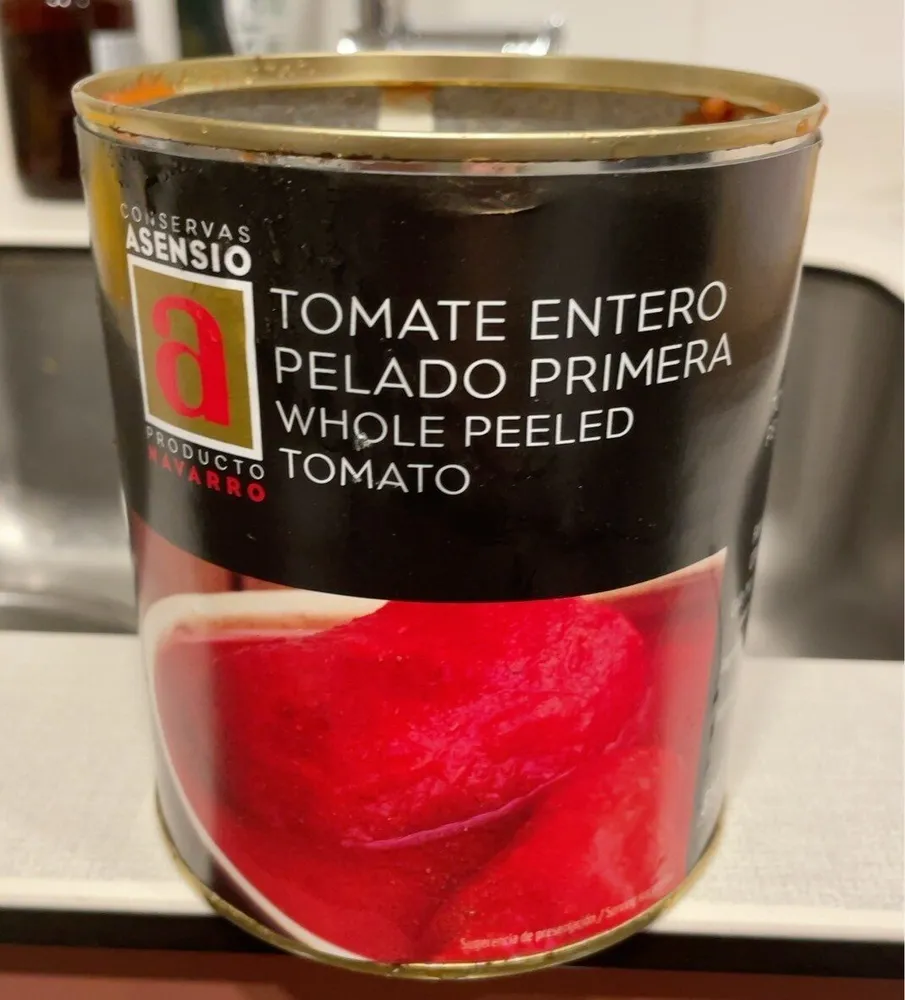 TOMATE ENTERO PELADO PRIMERA