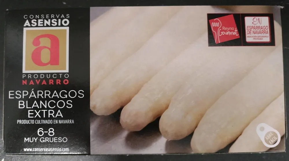 Espárragos blancos extra