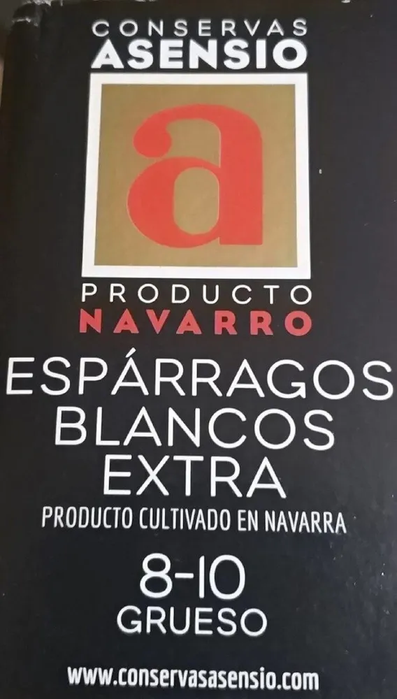 Espárragos blancos extra