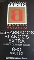 Espárragos blancos extra