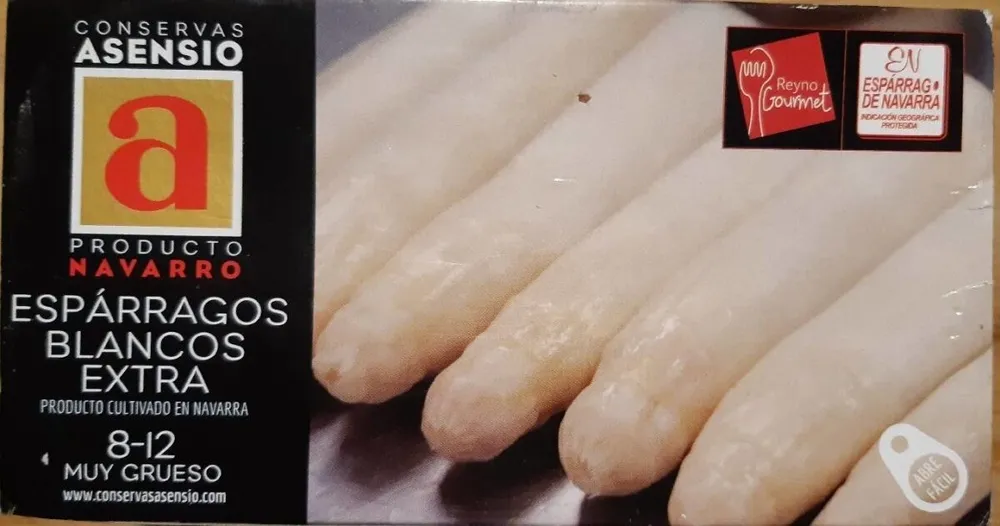 Espárragos blancos extra
