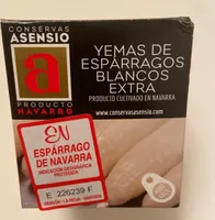 Yemas de espárragos blancos extra