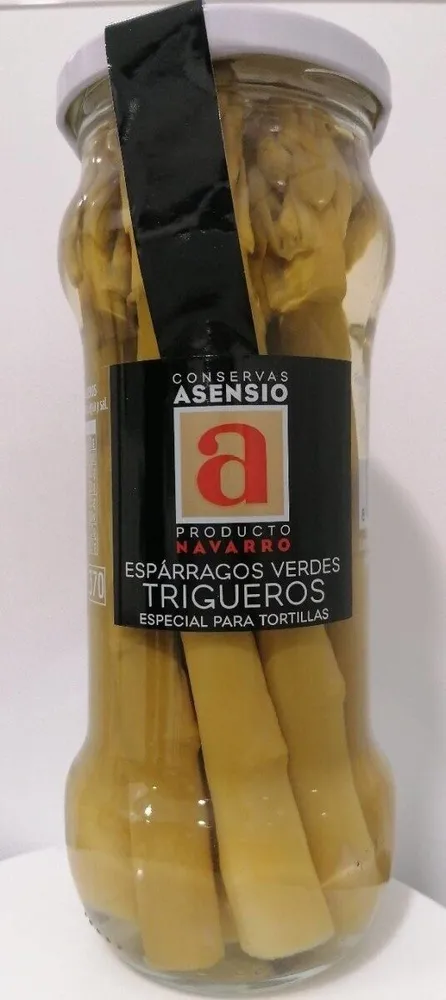 Espárragos verdes trigueros