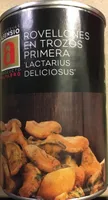 Rovellons en trozos primera
