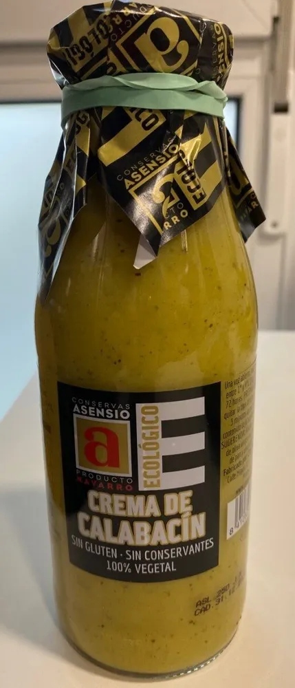 Crema de calabacín