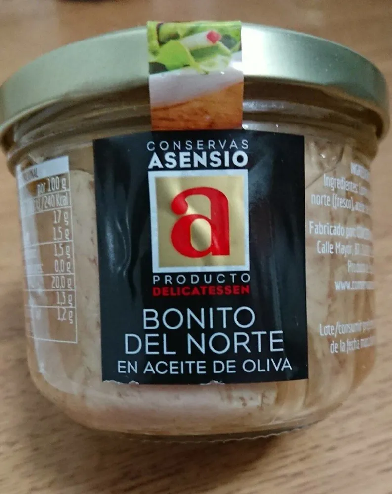 Bonito del norte en aceite de oliva