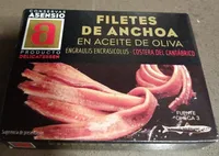 Filetes de anchoa en aceite de oliva