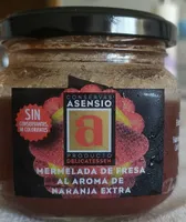 Mermelada de fresa al aroma de naranja extra