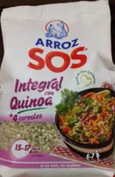 Arroz integral con quinoa + 4 cereales paquete 500 g