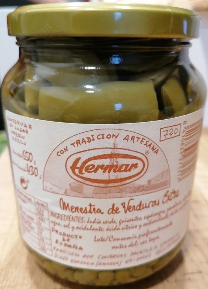 Menestra de verduras extra