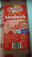 Fiambre paleta sandwich