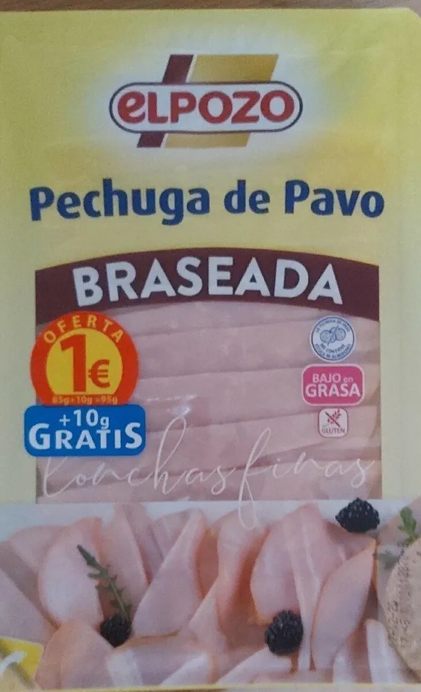 Pechuga de pavo braseada