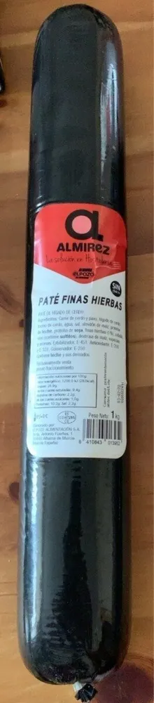 Paté Finas Hierbas