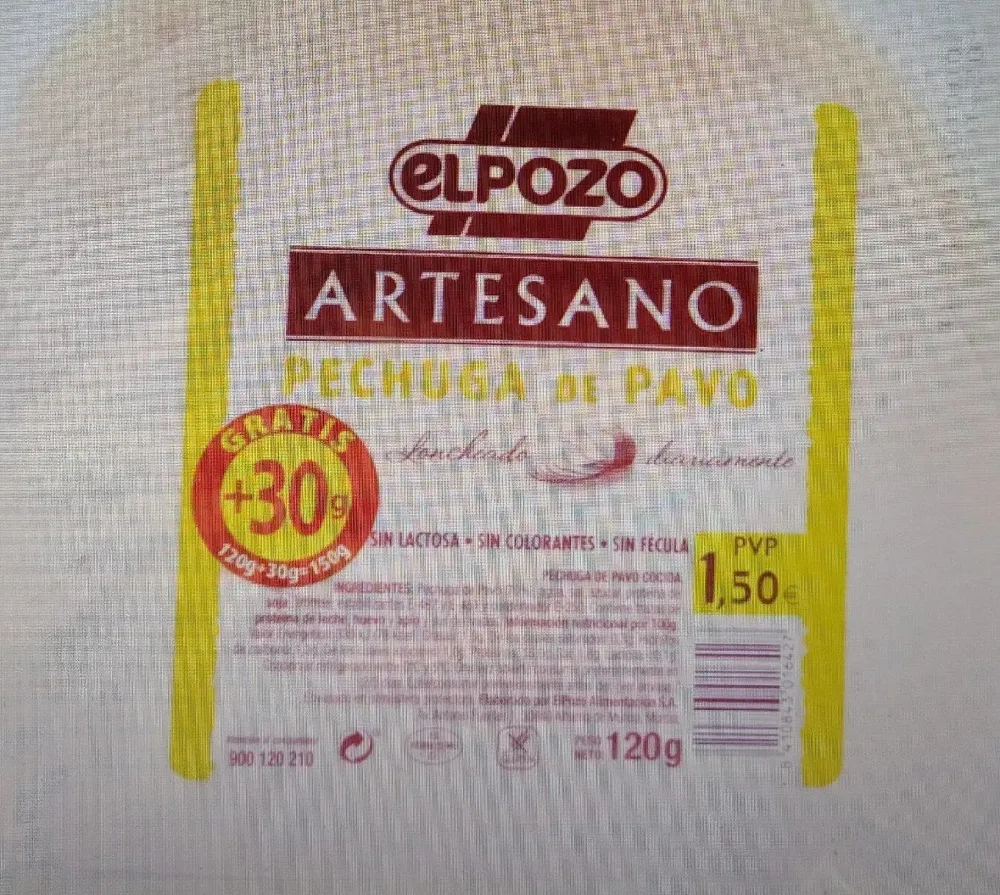 Pechuga de Pavo El pozo Artesano