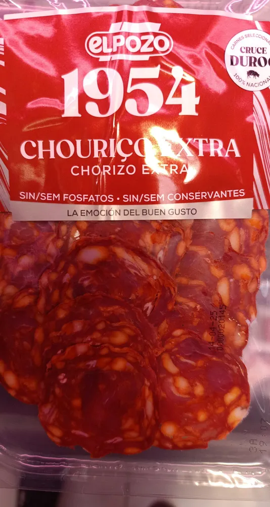 Chorizo Extra All Natural 70gr. El Pozo