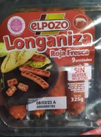 Longaniza roja fresca