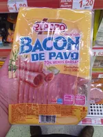 Bacon de pavo