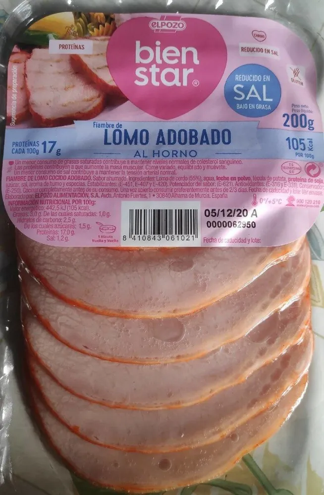 Lomo Adobado al Horno