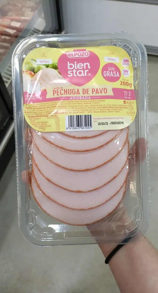 Pechuga de Pavo Adobada
