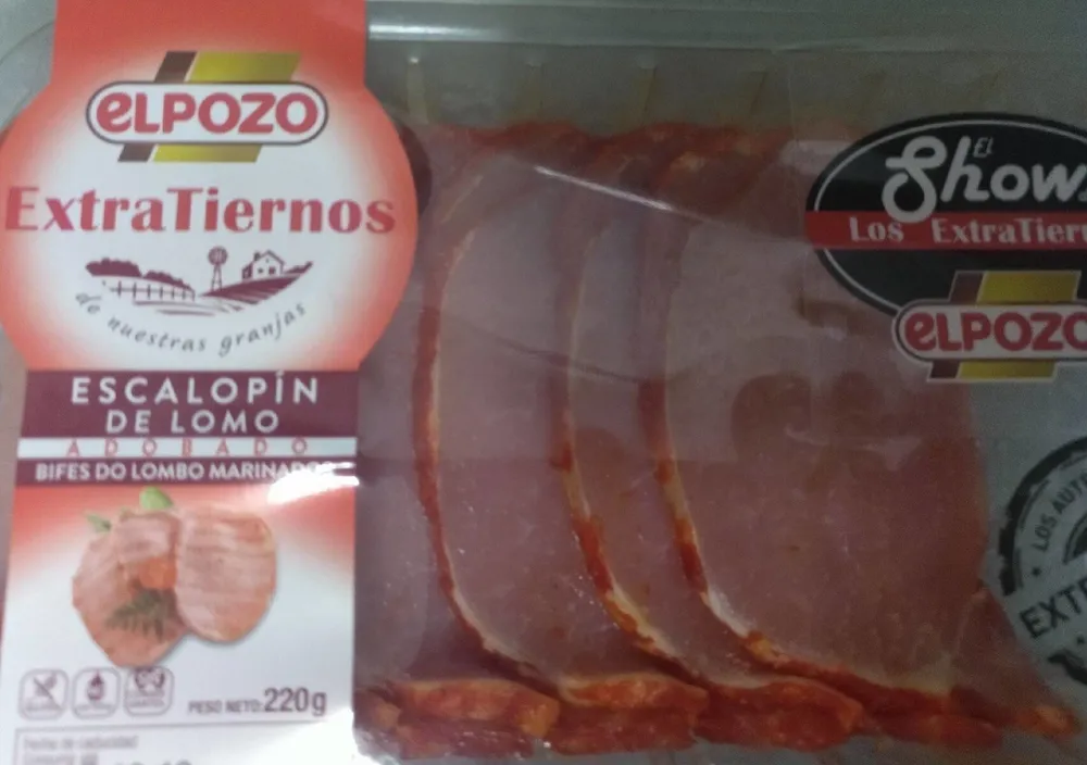 Escalopín de lomo adobado