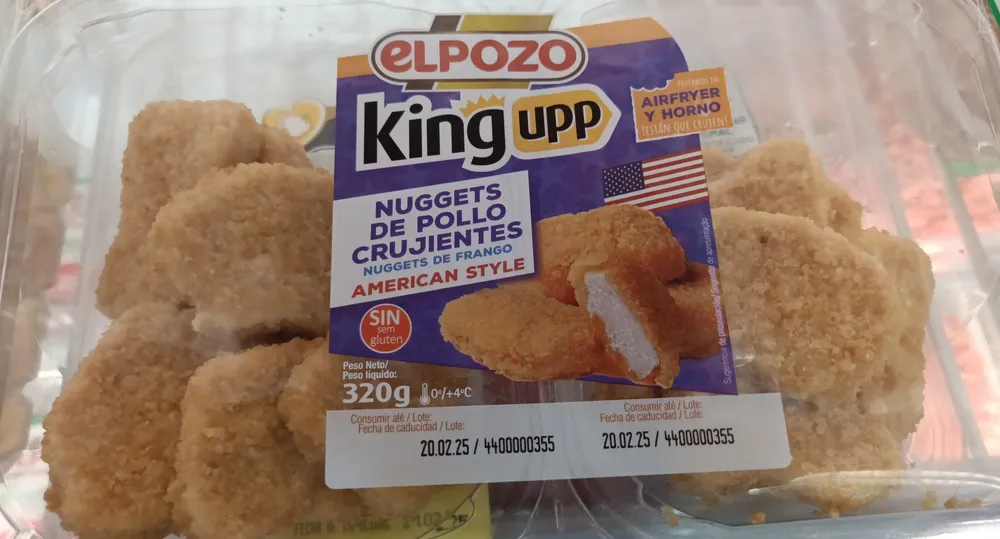 Nuggets de pollo crujientes