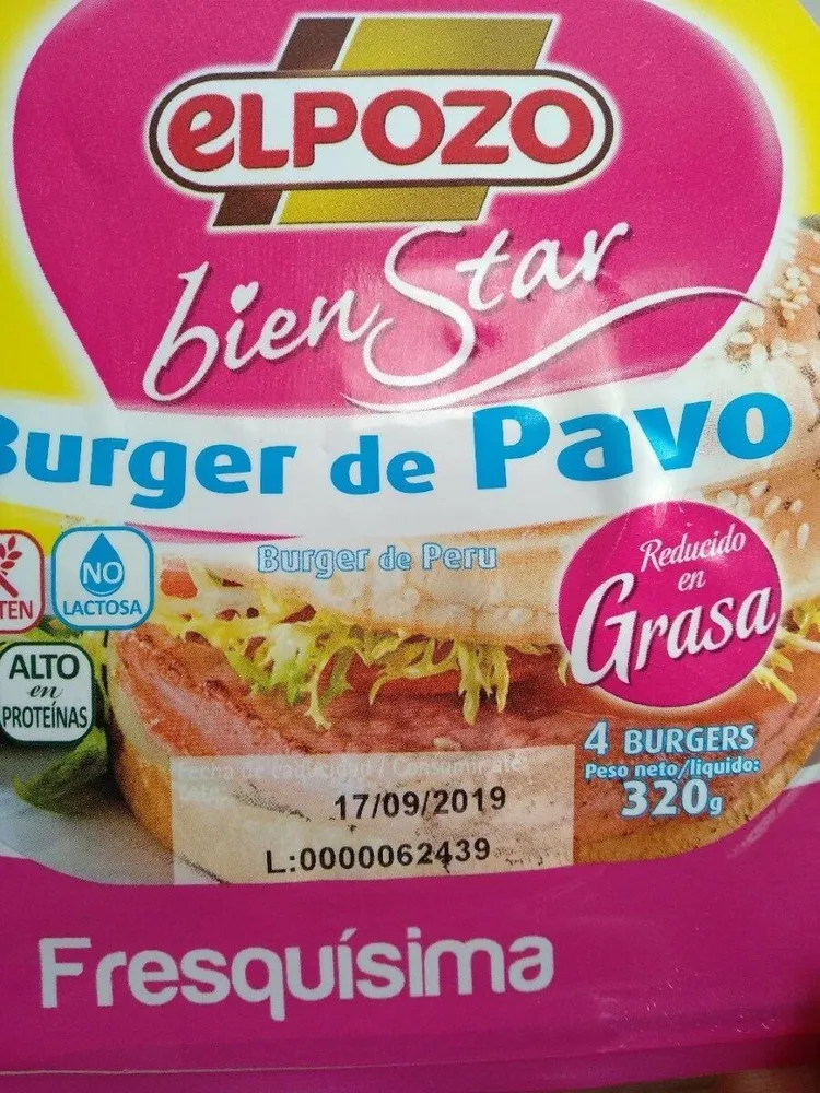 Burger de Pavo