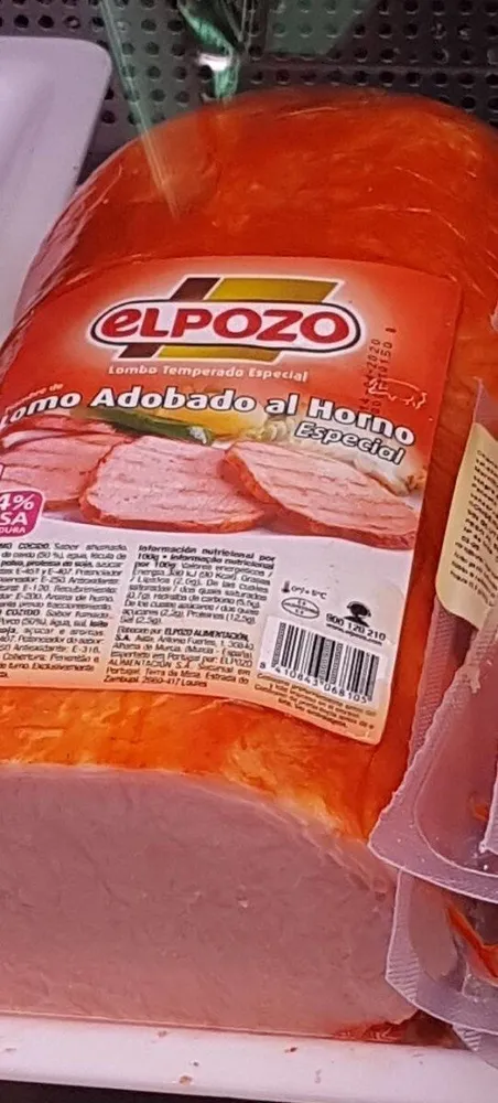 Lomo adobado al horno Especial