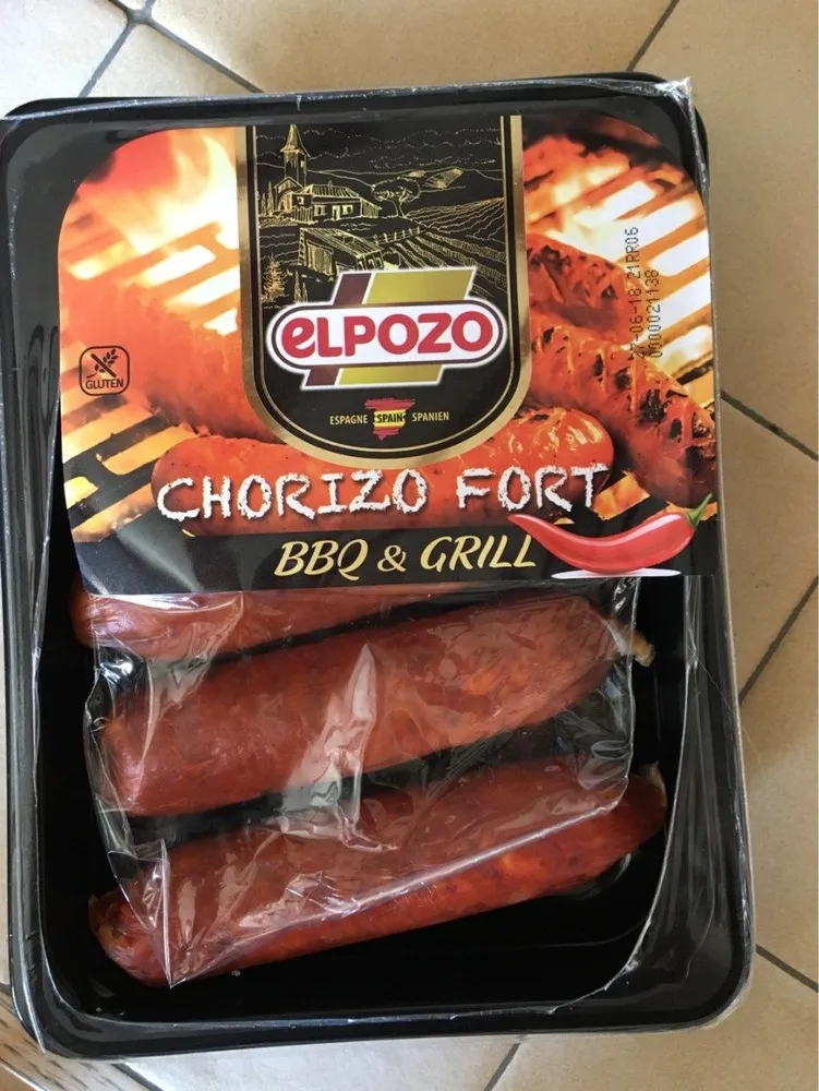 Chorizo El Pozo Barbecue fort