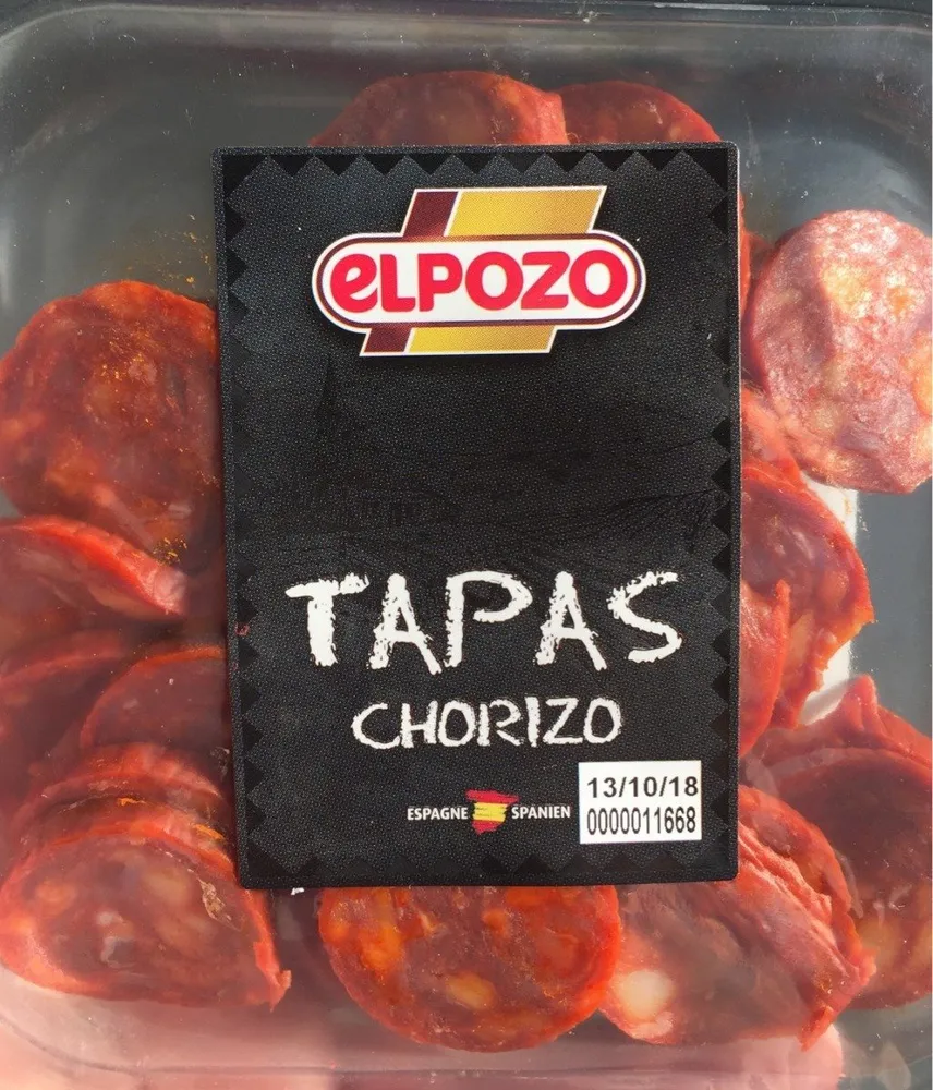 Tapas chorizo