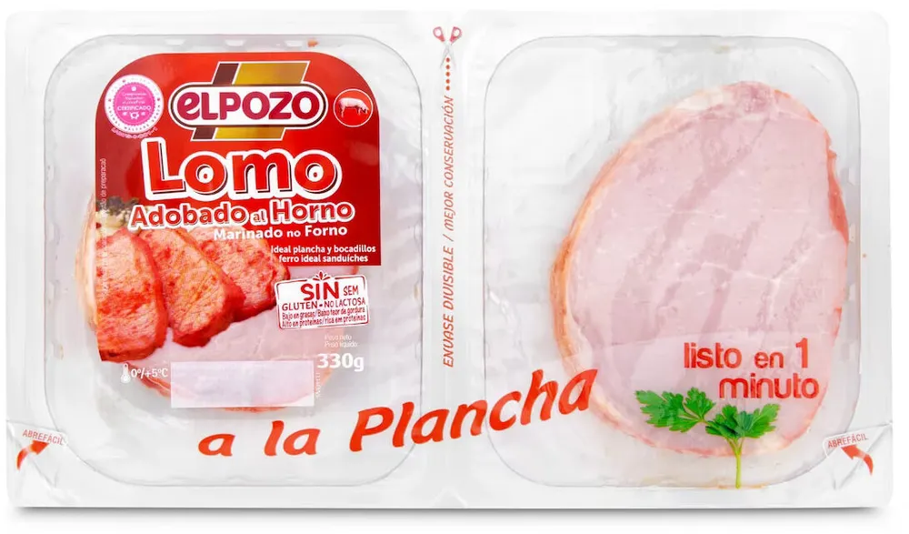 Lomo adobado al horno