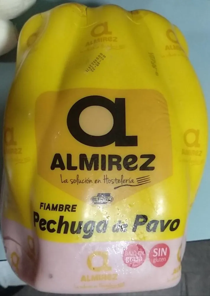 Fiambre de pechuga de pavo