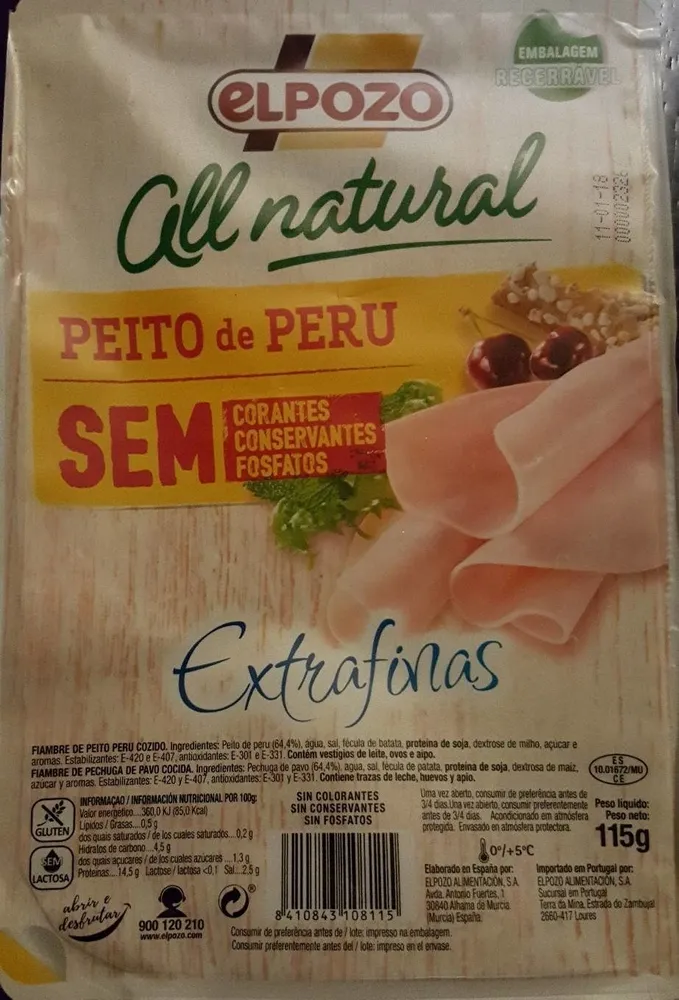 Jambon Peito de Peru