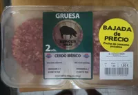 Burger gruesa de cerdo ibérico