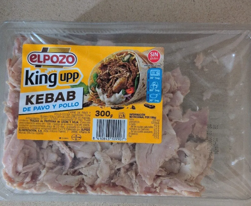 Carne Kebab Pavo Y Pollo