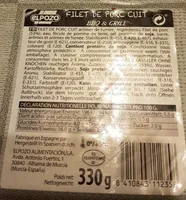 Filet de porc cuit
