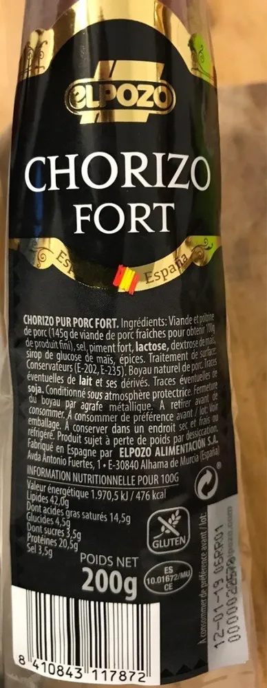 Chorizo fort