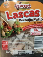 Lascas de pechuga de pollo