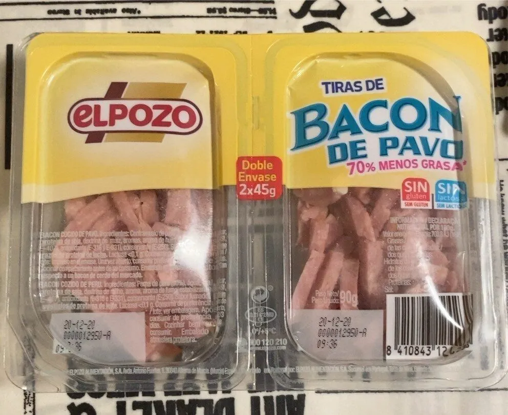 Bacon de Pavo
