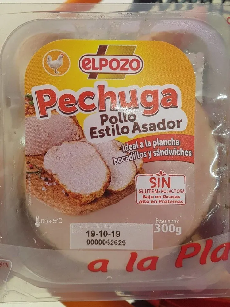 Pechuga pollo estilo asador
