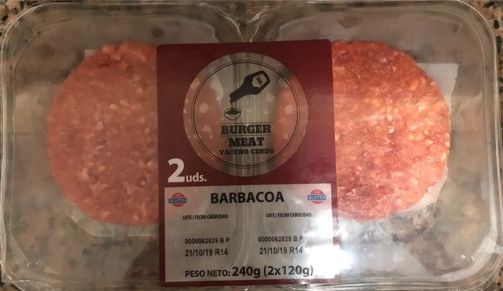 Burger Meat BARBACOA