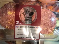 Hamburguesas de cerdo bacon/queso