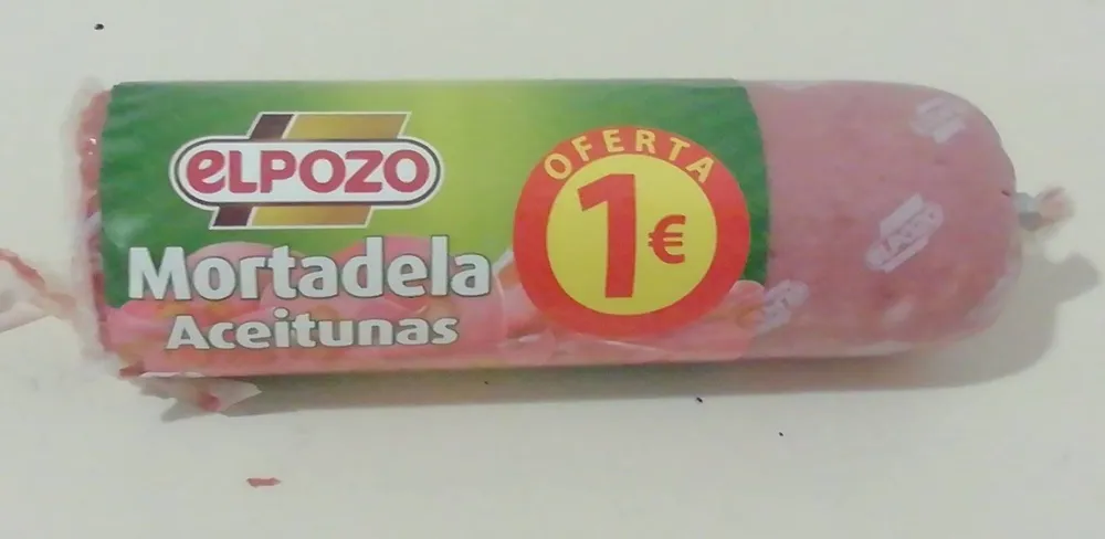 Mortadela aceitunas EL POZO