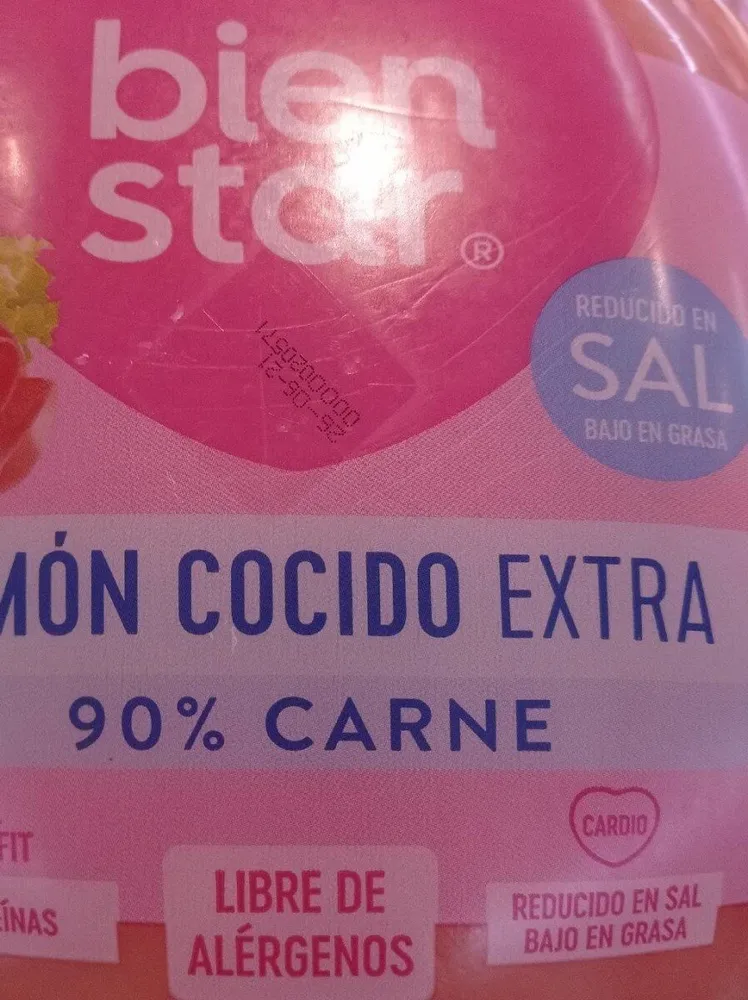 Jamón cocido extra