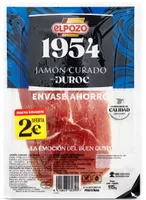Jamón curado lonchas finas