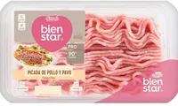 Picada de pollo y pavo