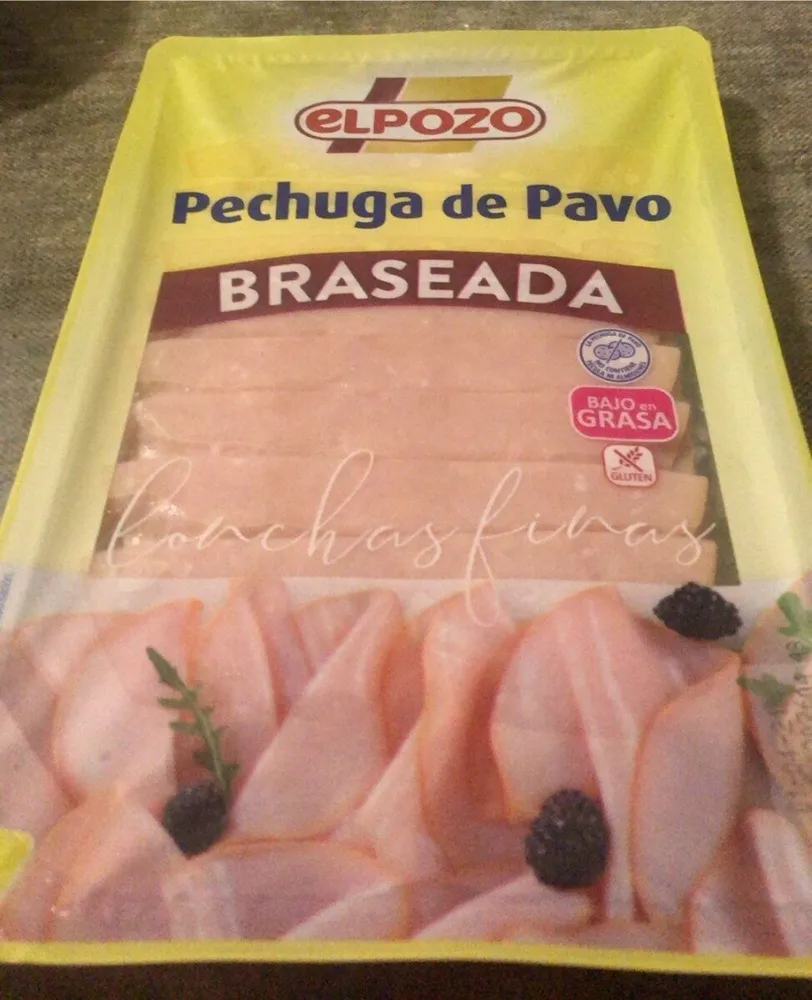 Pechuga de pavo braseada