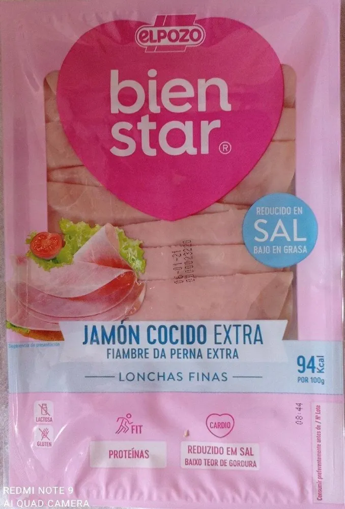 Jamón cocido extra