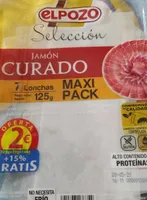 Jamón curado cruce duroc