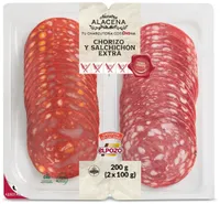Chorizo y salchichón extra