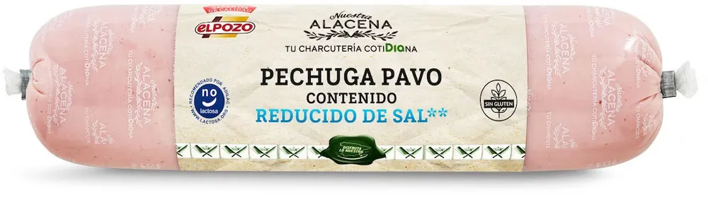 Pechuga de pavo bajo en sal